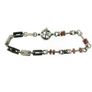 2 FOR $62! Men's Papallo Stainless Steel Bracelet